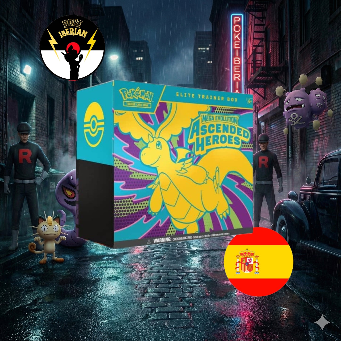 ETB Heroes Ascendentes , Español