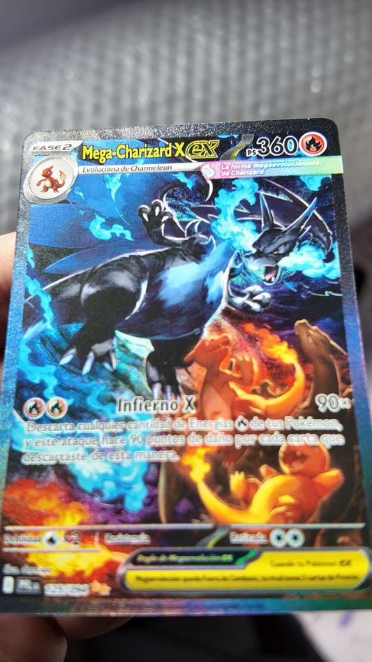 Mega Charizard ex , SIR Fuegos fantasmales , Español
