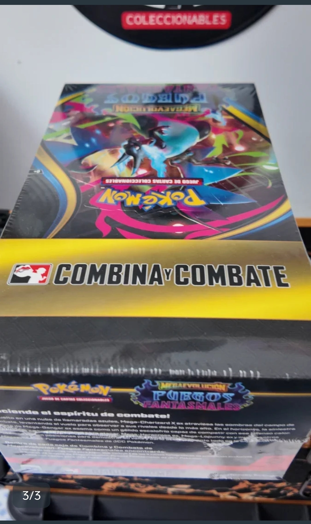 Case sellado combina y combate , fuegos fantasamales