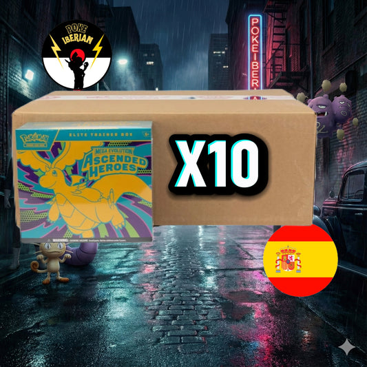 Case sellado 10 ETB Héroes Ascendentes.Esp