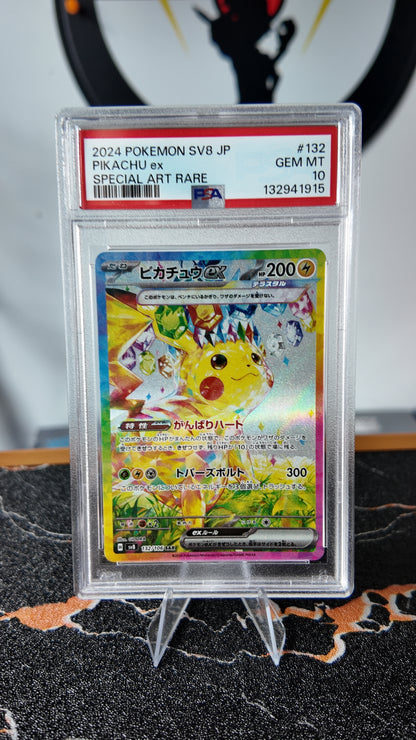 Pikachu Surging sparks , Japones , PSA 10 - Pokeiberian Coleccionables