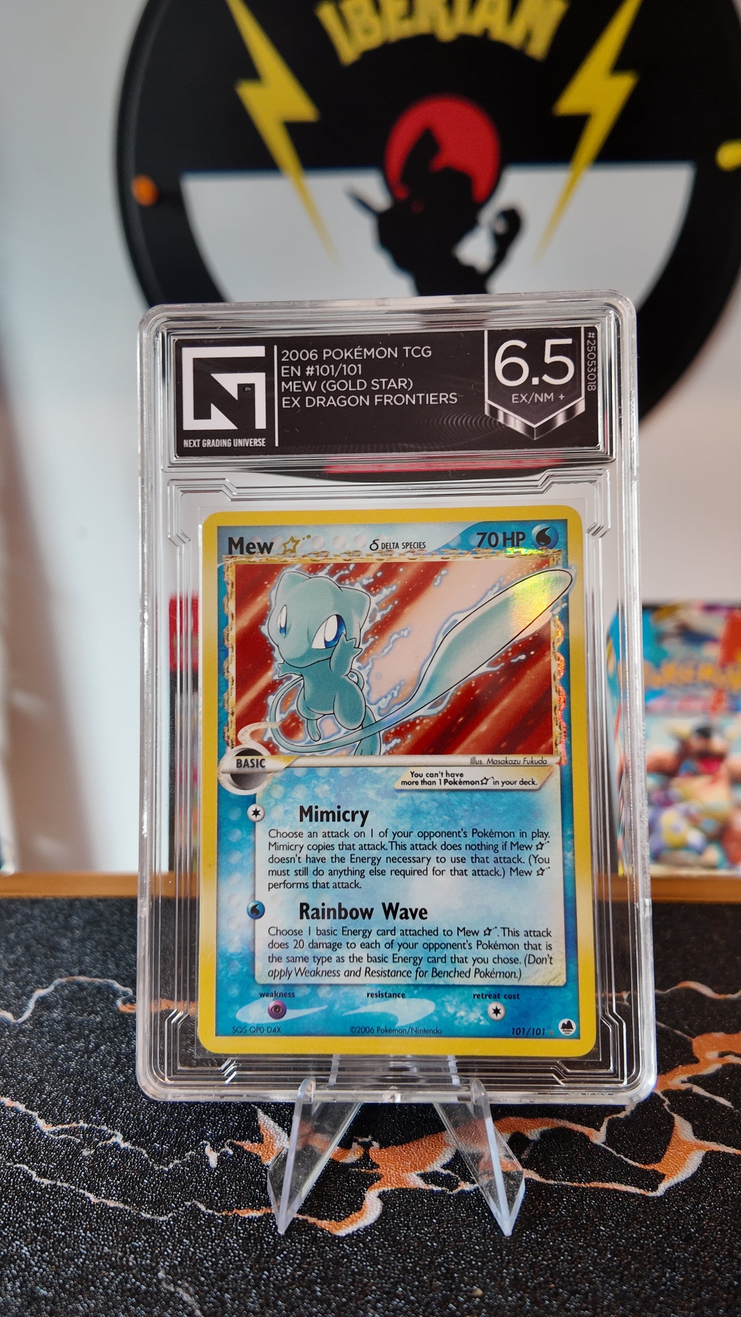 Mew Gold Star NGU 6,5 - Pokeiberian Coleccionables