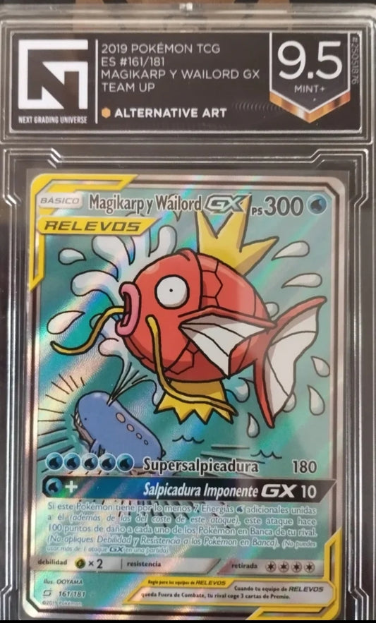 Magikarp & Wailord , Tag Team , Español 9,5