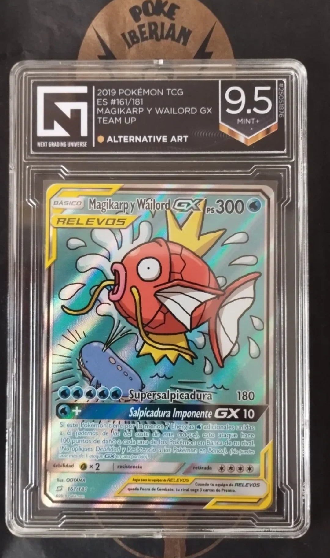 Magikarp & Wailord , Tag Team , Español 9,5