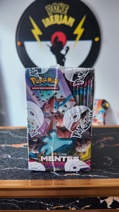 Caja de sobres Mentes unidas, Español - Pokeiberian Coleccionables