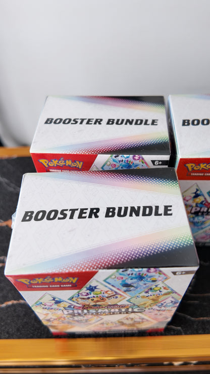 Prismatic Evolutions Booster Bundle, Ingles