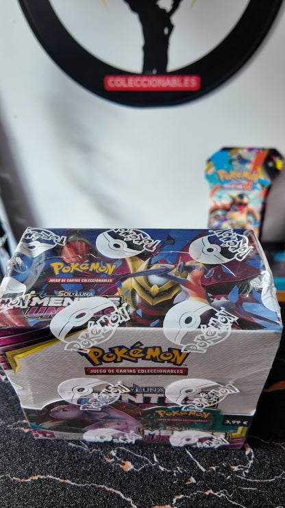 Caja de sobres Mentes unidas, Español - Pokeiberian Coleccionables