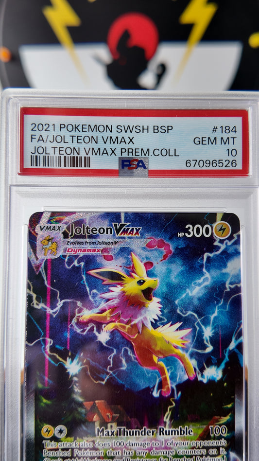 Jolteon Vmax ,PSA 10 , Promo Swsh