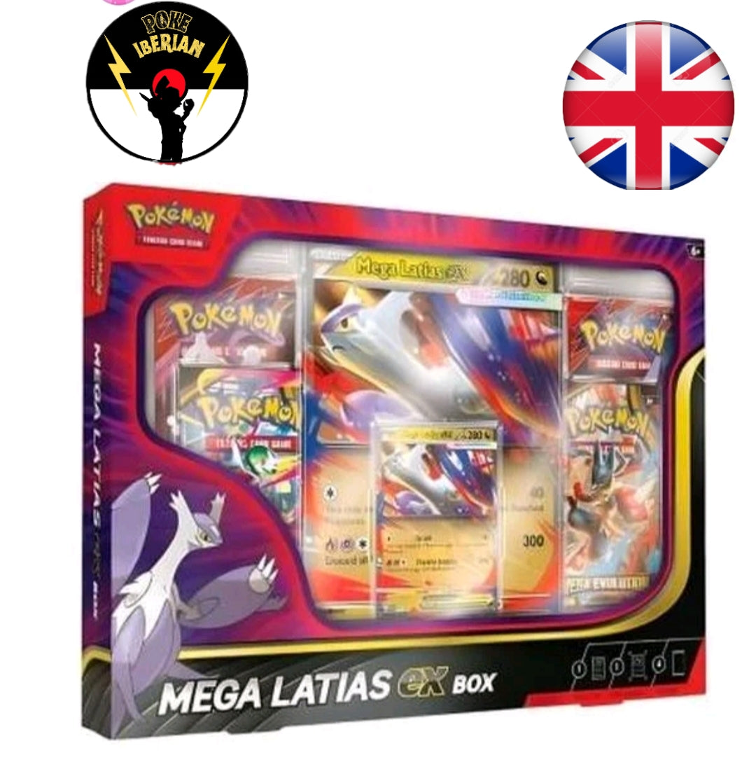 Mega Latias Ex Box , Ingles - Pokeiberian Coleccionables