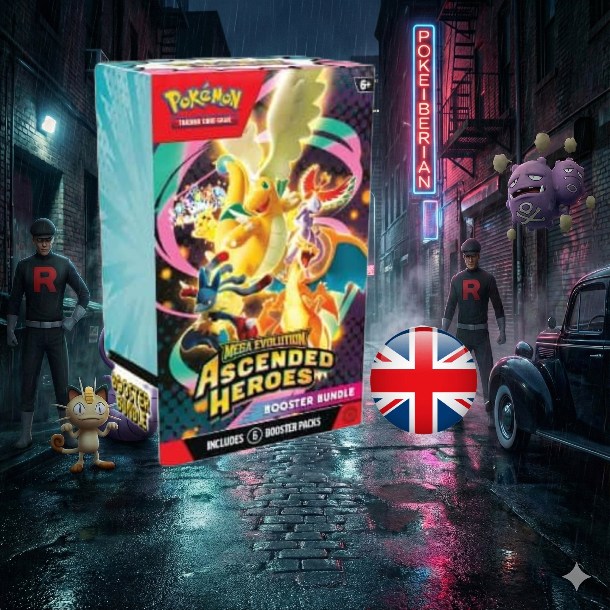 Booster Bundle Ascended Héroes , Inglés