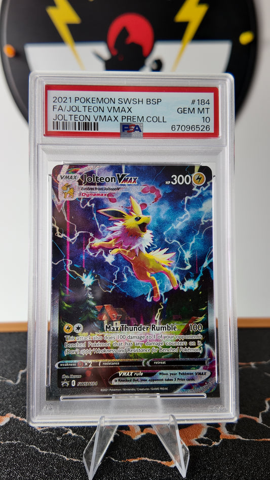 Jolteon Vmax ,PSA 10 , Promo Swsh