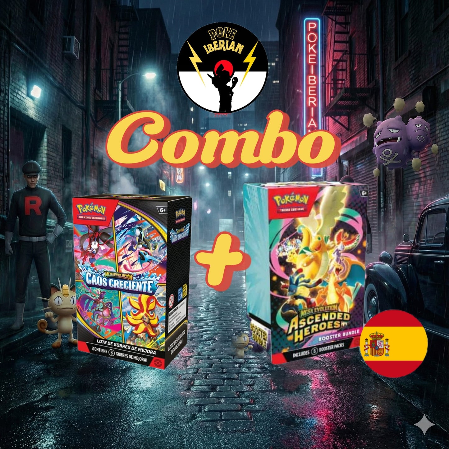 Combo Bundles Héroes Ascendentes + Caos Creciente , Español