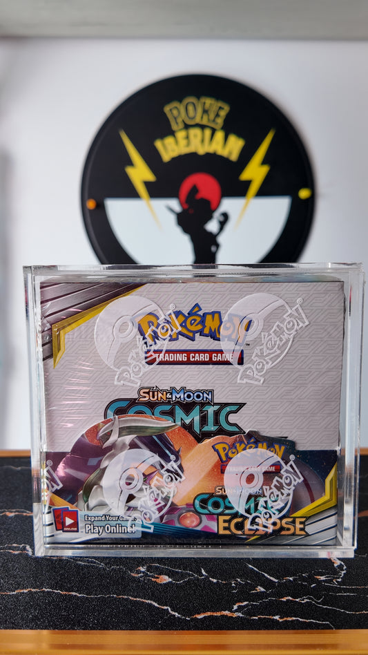 Booster Box Cosmic Eclipse , Inglés+acrílico