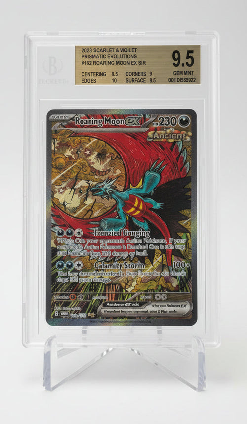Roaring Moon ,Prismatic Evolutions , BGS 9,5, Inglés