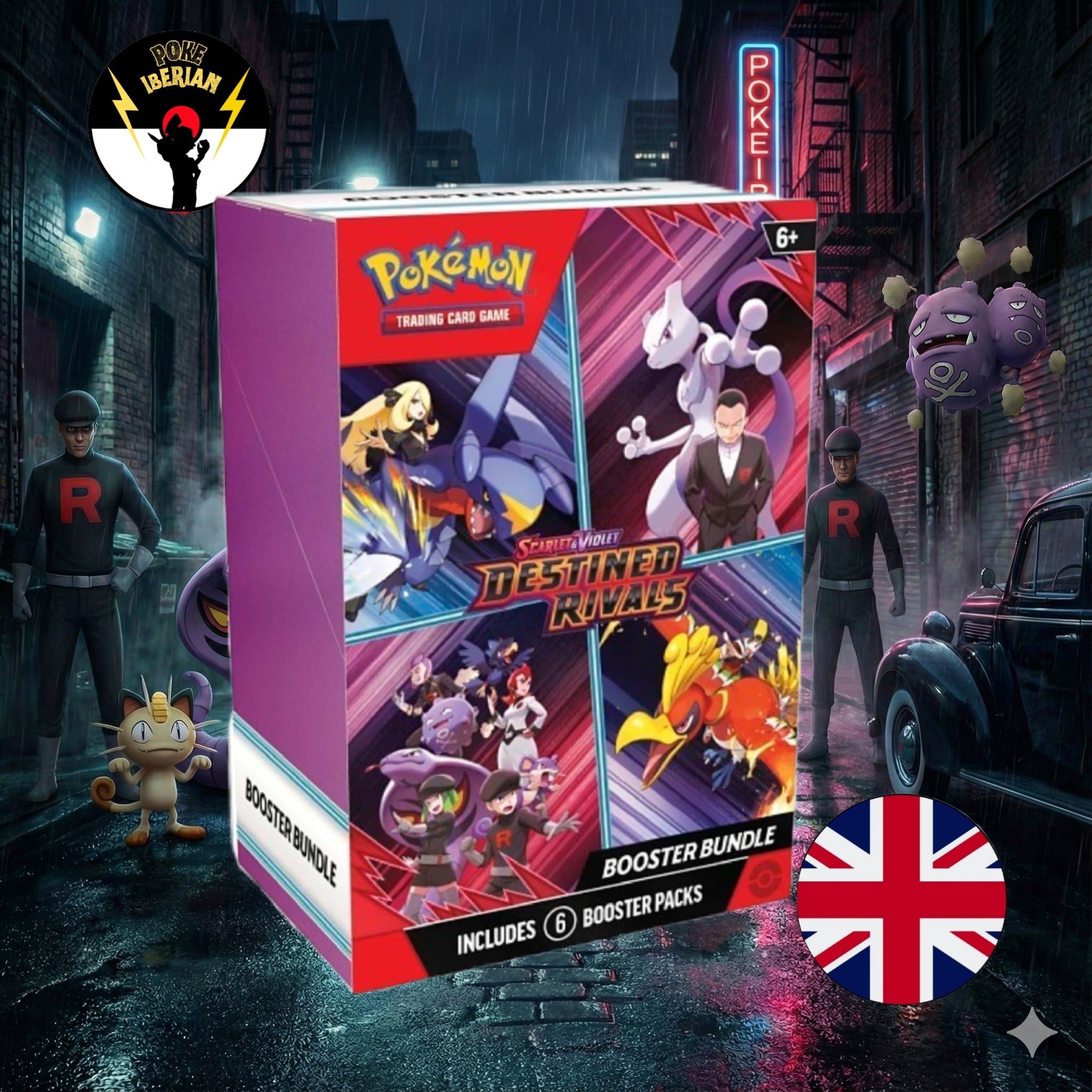 Destined Rivals Booster Bundle , Inglés