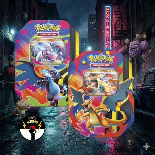 Lata Charizard X & Y , Español ( 1 unidad )