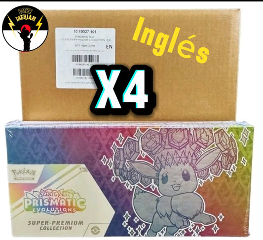 Case sellado SPC Prismatic Evolutions , Inglés