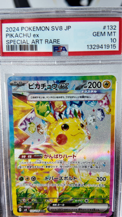 Pikachu Surging sparks , Japones , PSA 10 - Pokeiberian Coleccionables