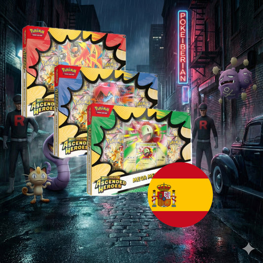 Caja premium Héroes ascendentes Mega ex
