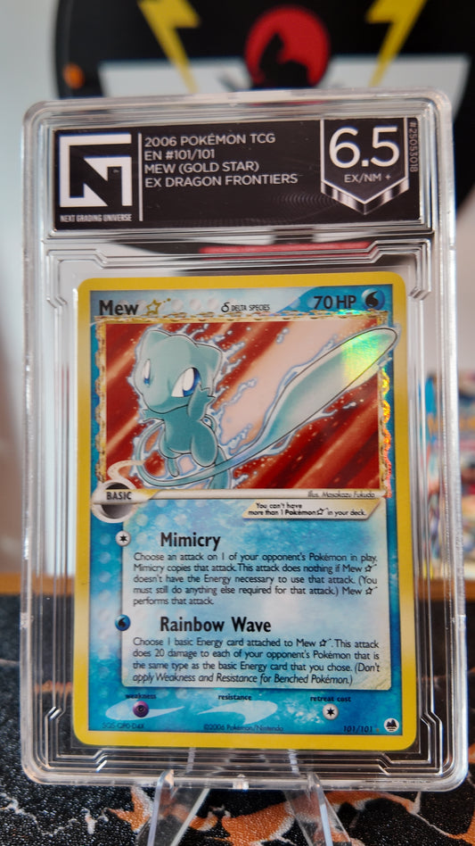 Mew Gold Star NGU 6,5 - Pokeiberian Coleccionables