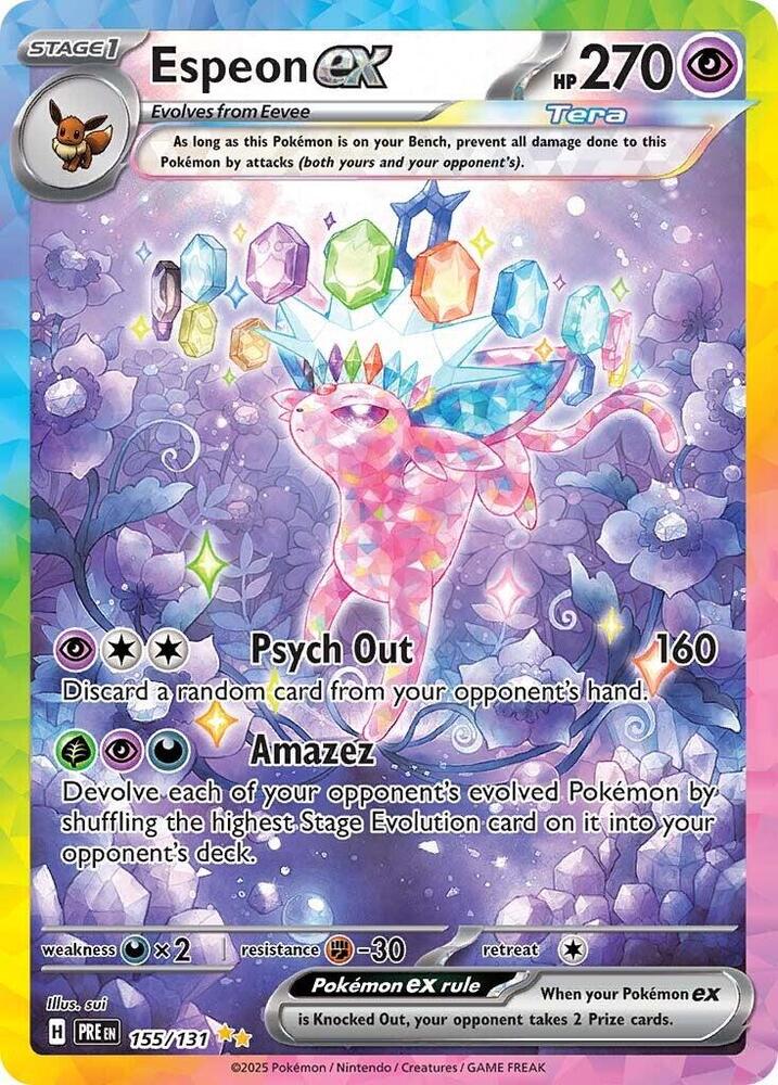 Prismatic Evolutions - mejor carta